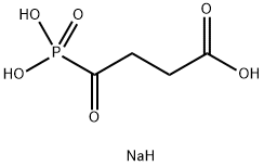Succinyl phosphonate trisodium salt Structure